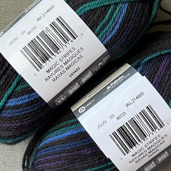 Patons Kroy Socks Lot Of 2 Skeins - Picture 3 of 5